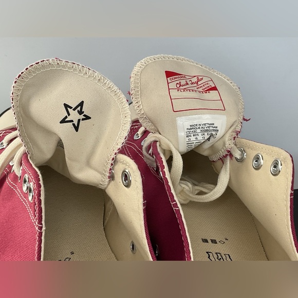 NEW Converse Chuck Taylor All-Star 70 Low MEN’S 13 Midnight Hibiscus 172143C - Picture 6 of 12